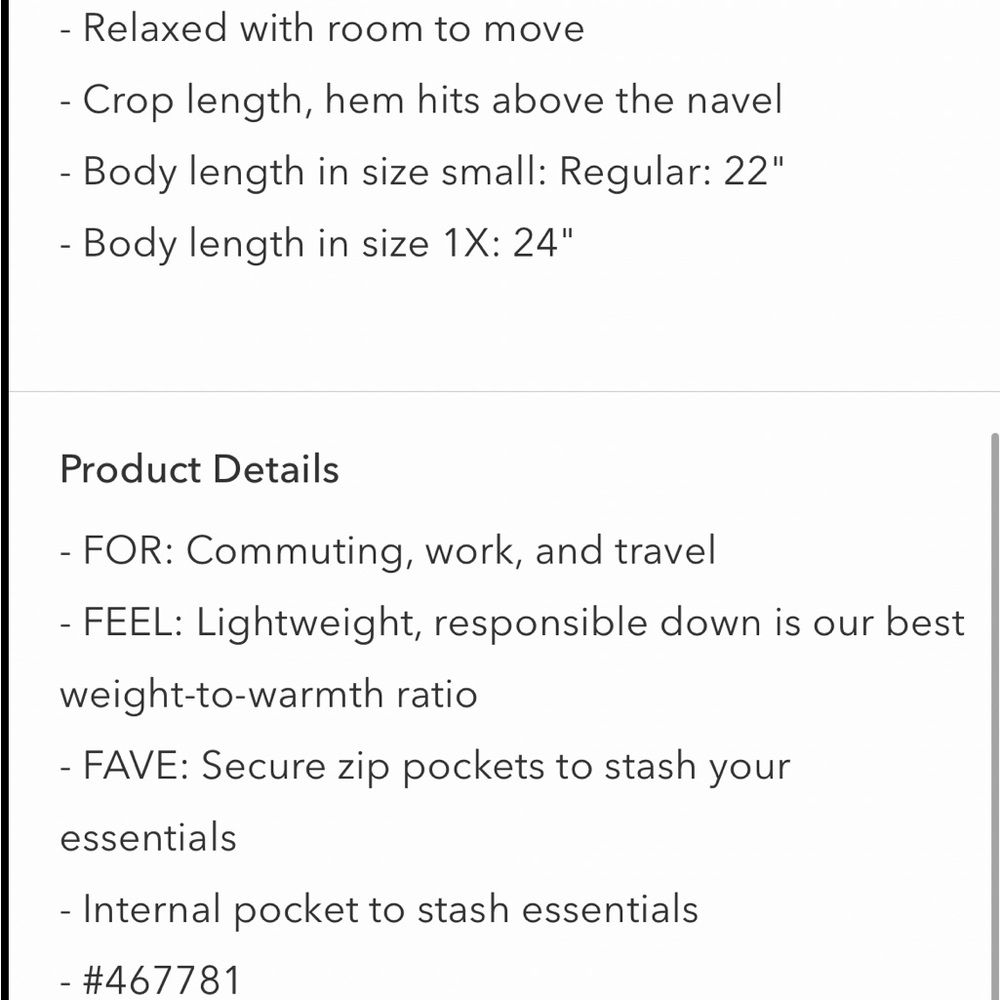 Athleta Summit Down Puffer Bomber Jacket - image 6